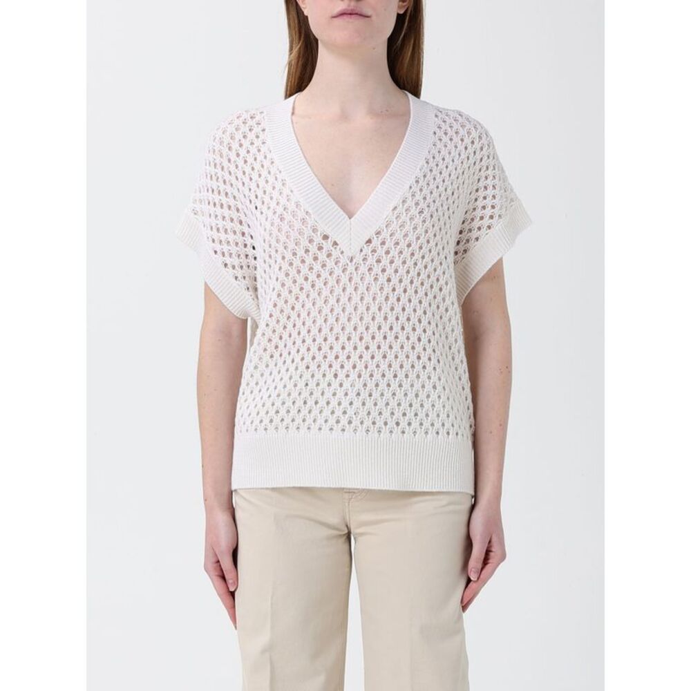 Allude Sweater Woman White